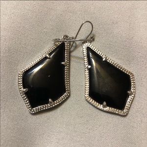 Black Alex Drop Kendra Scott Earrings